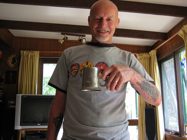 Darcy, who in the 1970s was Bon Scott's good friend, and best roadie ever.